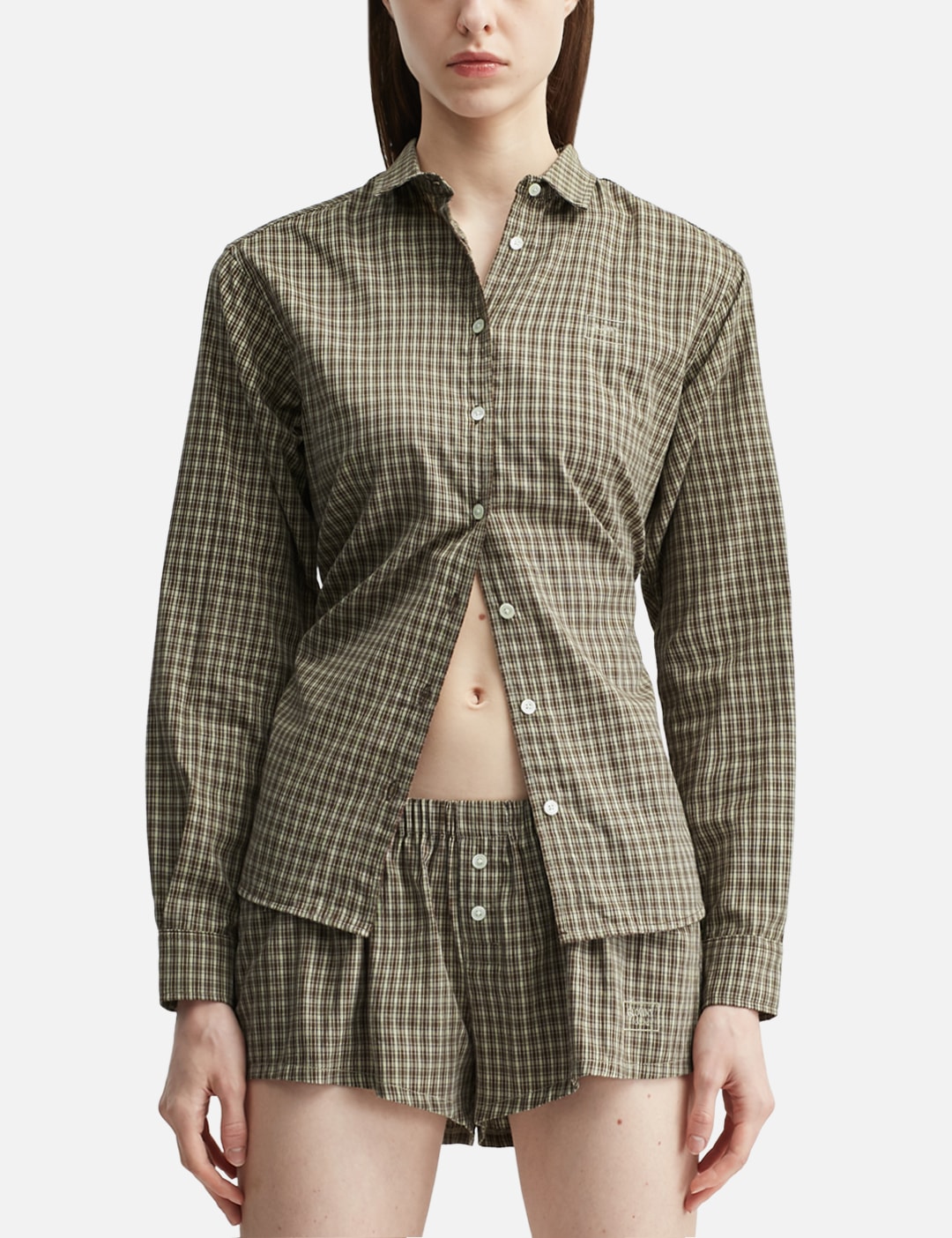G Classic Embroidered Button-Up Shirt view 11
