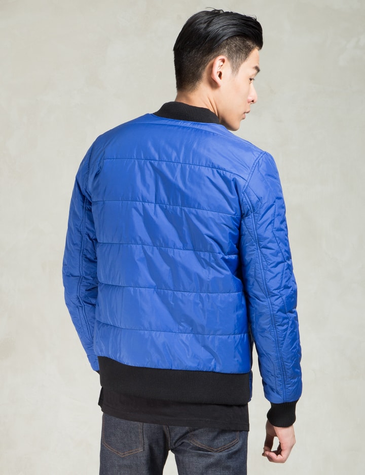 Blue Quilted Bomber Placeholder Image