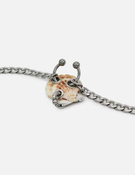 corrina goutos Pierced Shell Necklace