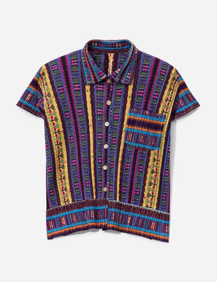 Issey Miyake Pleats Please Vintage Printed Shirt