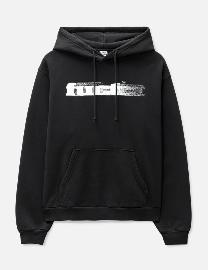 Shop Fuct Og Blurred Logo Hoodie In Black
