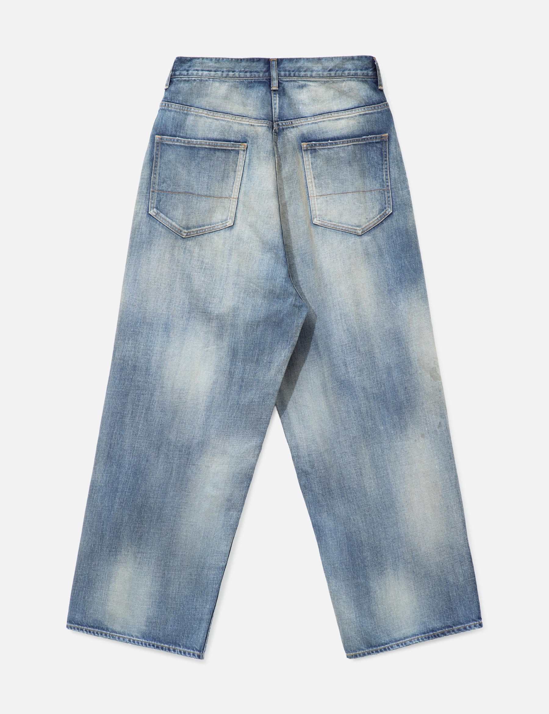 Damage Wide 5p Denim Pants view 17