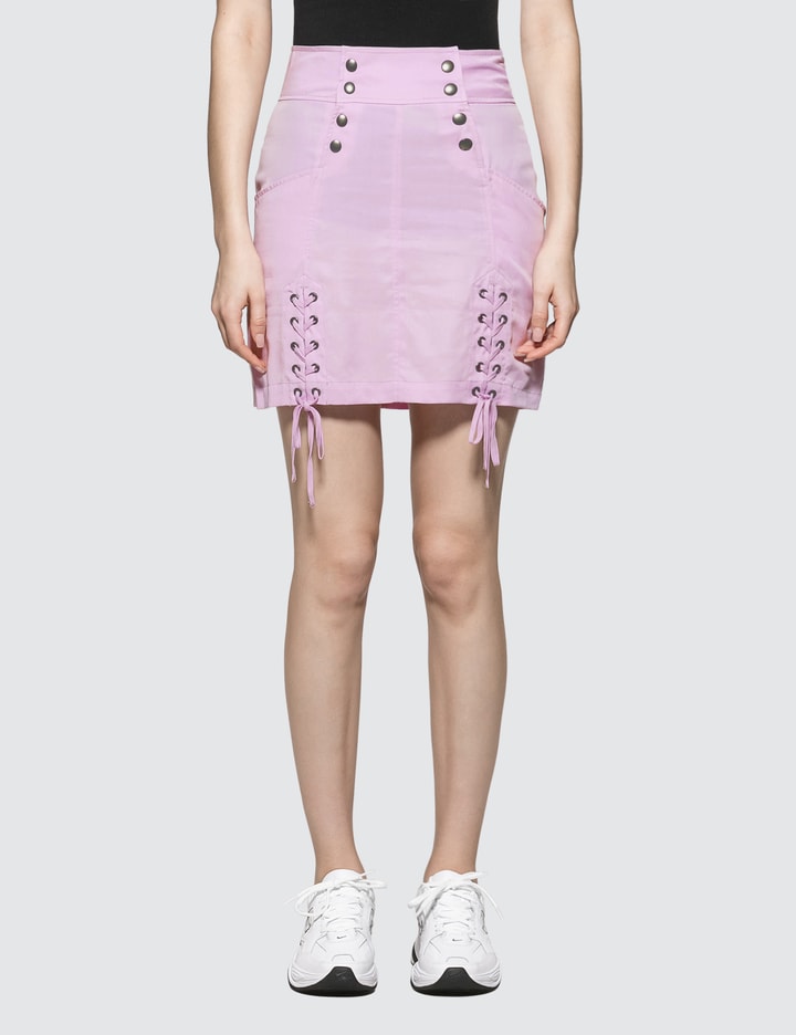 Lace-up Mini Skirt Placeholder Image