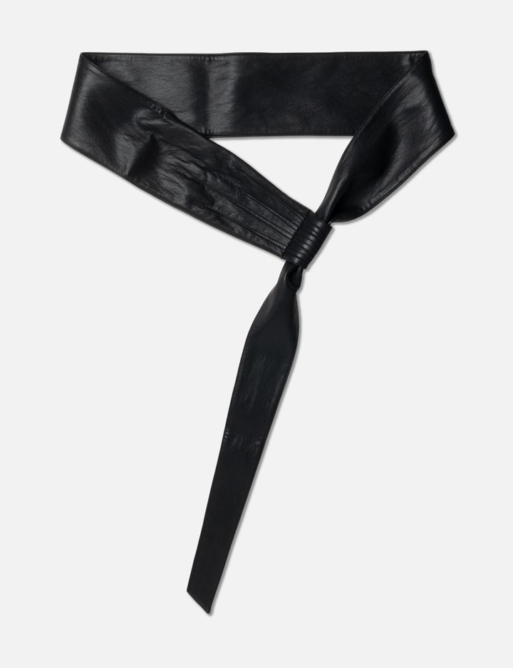 anggae Faux Leather Belt