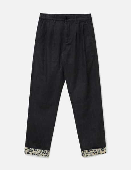 Clot Cotton Roll-Up Chino Trousers