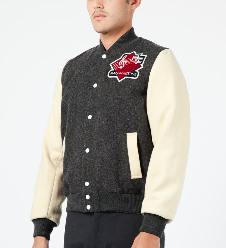 Grey Ecru Music Teddy Jacket Placeholder Image