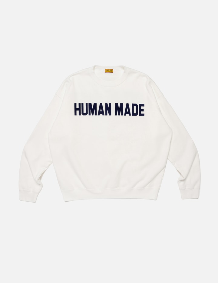 Human Made Wide Sweatshirt In White