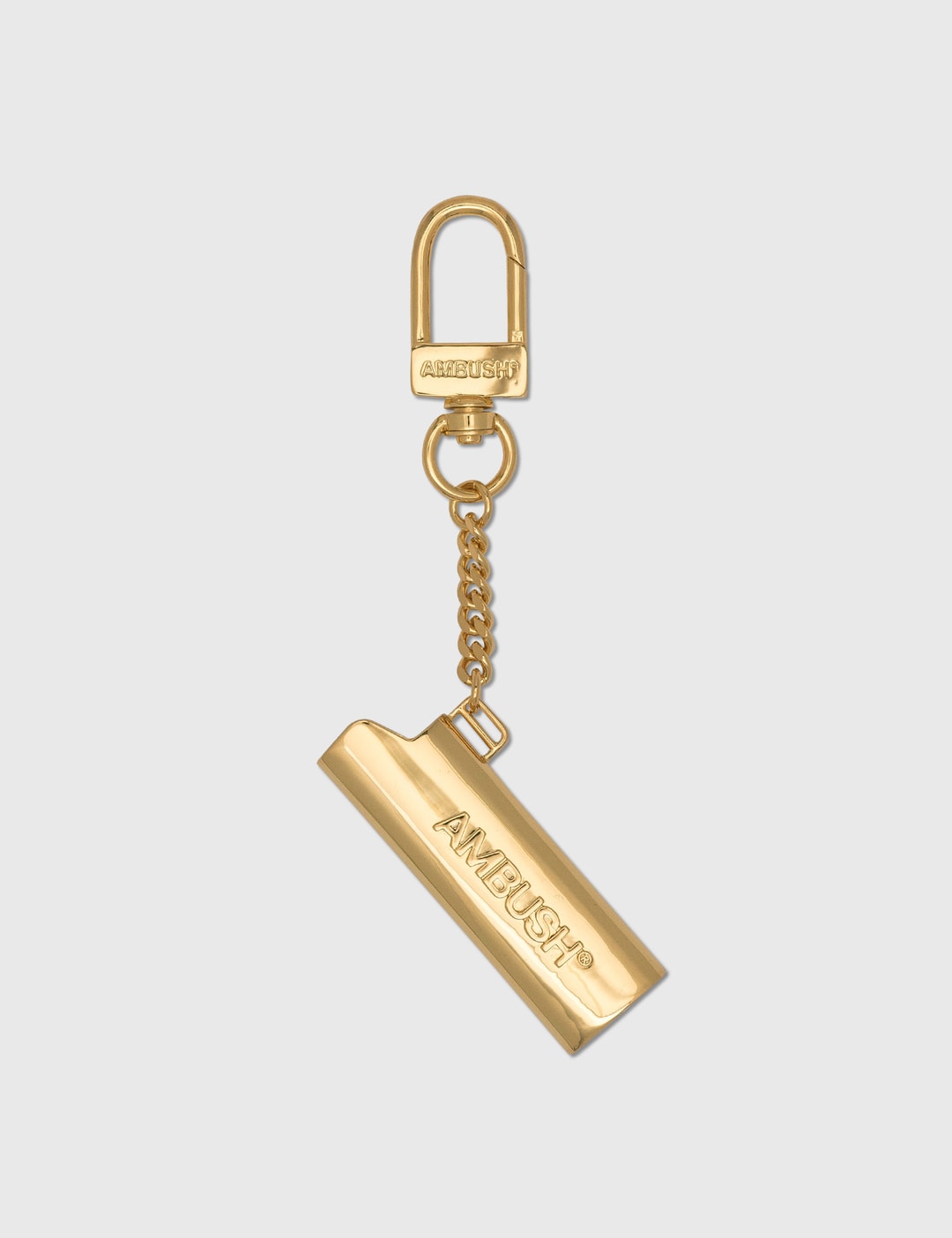 AMBUSH® - LOGO LIGHTER CASE KEYCHAIN  HBX - Globally Curated Fashion and  Lifestyle by Hypebeast