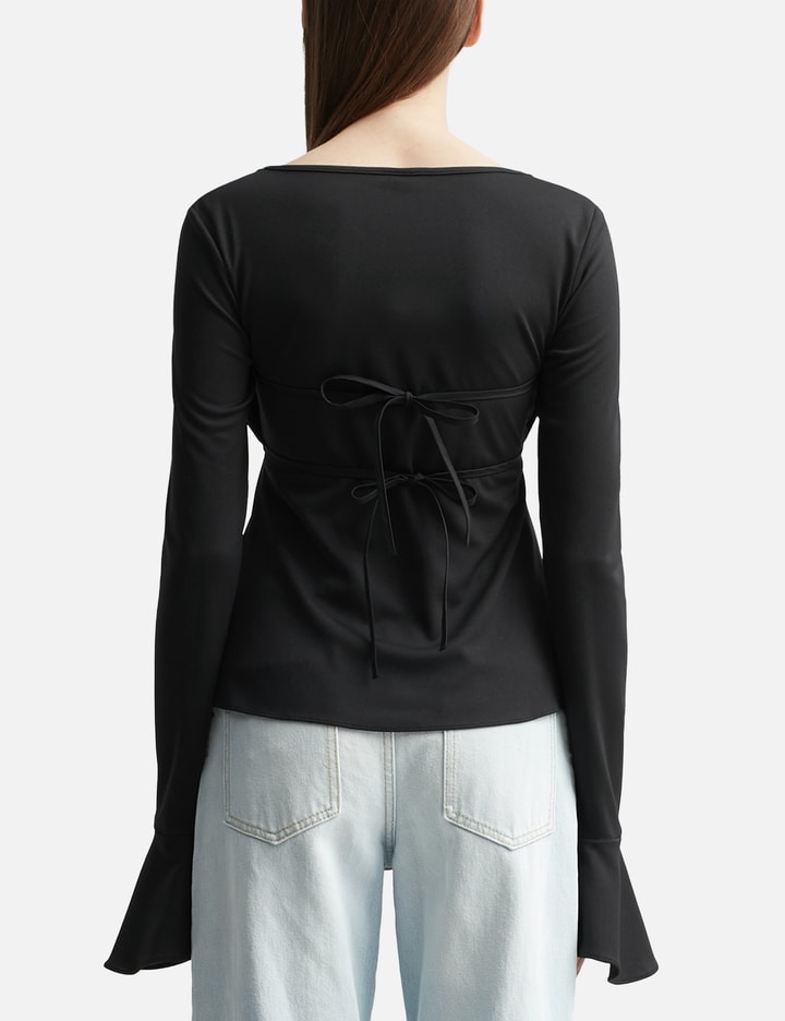 Shirring Tie Cardigan Placeholder Image