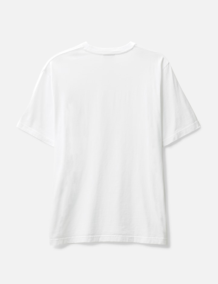 Shop Maison Kitsuné Bold Fox Head Patch Comfort T-shirt In White