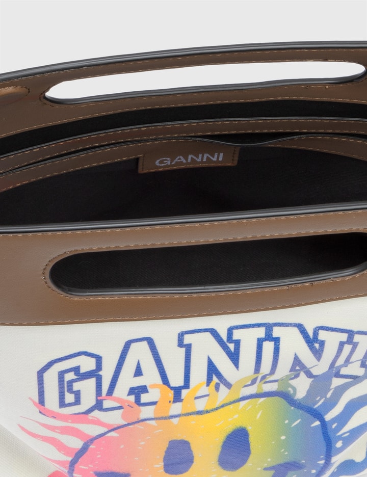 Ganni Small Canvas Tote Bag