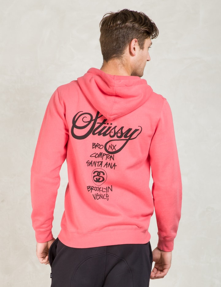 Pink World Tour Zip Hoodie Placeholder Image