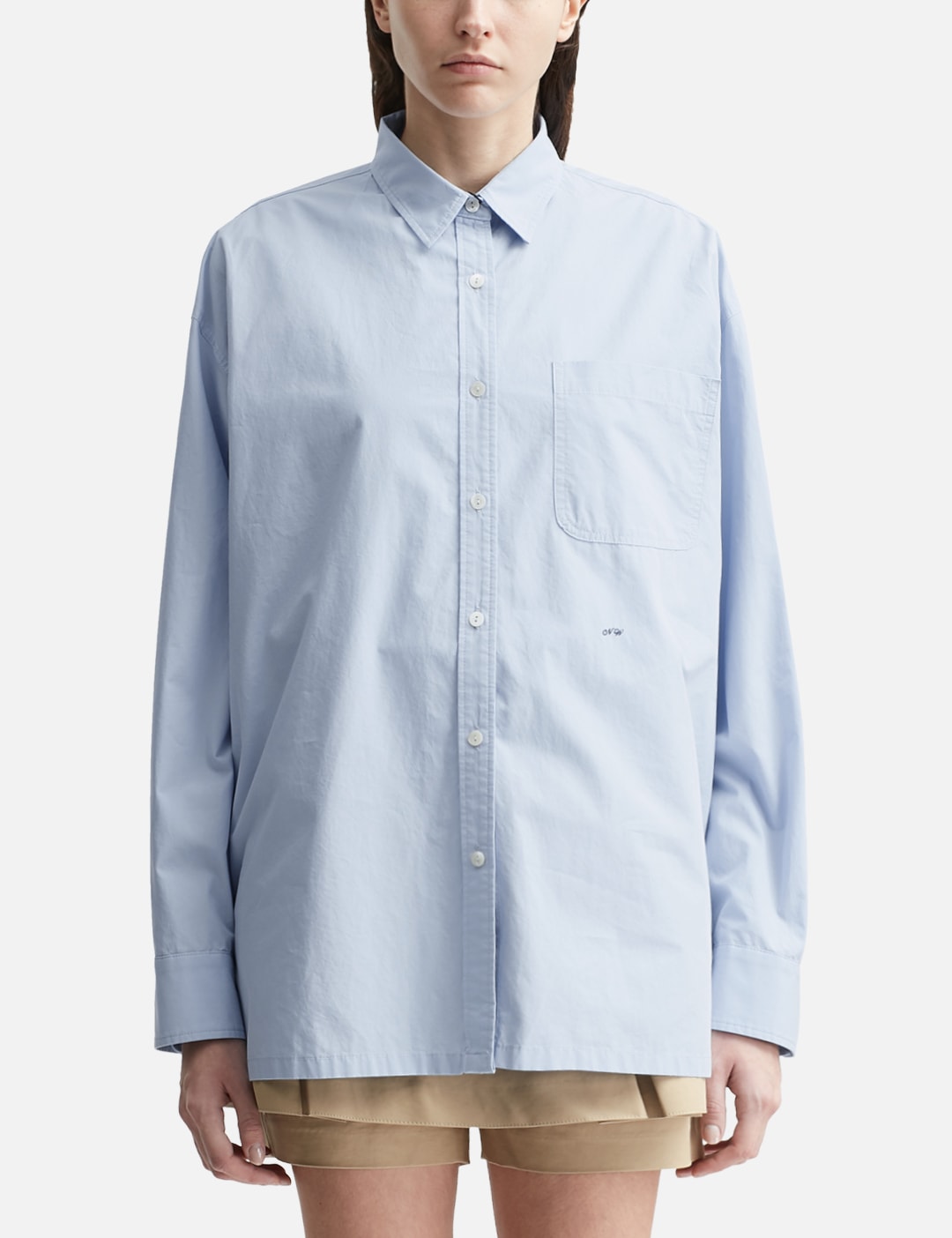 Oversized NW Logo Shirt view 13