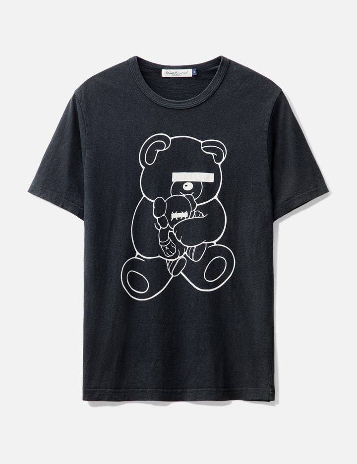 Undercover X Kaws U Bear T-shirt In Black