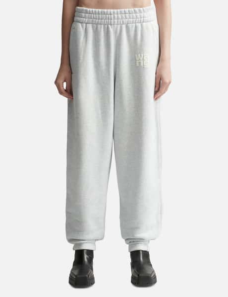 T By Alexander Wang Puff Logo Essential Terry Classic Sweatpant