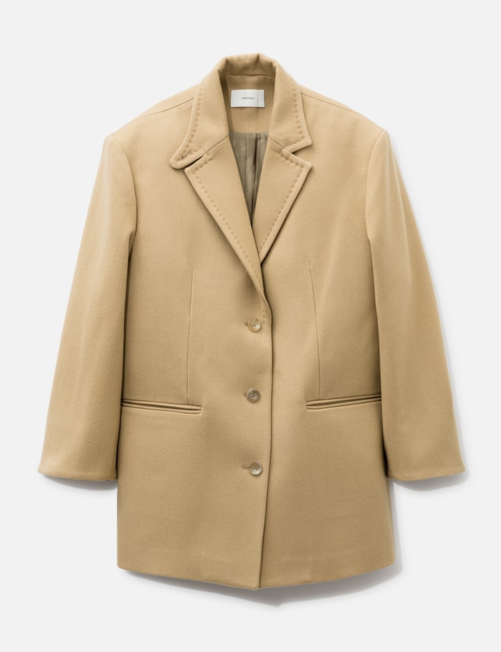 Moondal Hannah Wool Jacket In Beige