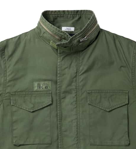 Bedwin & The Heartbreakers - Olive Gordon M-65 Field Faded Jacket 
