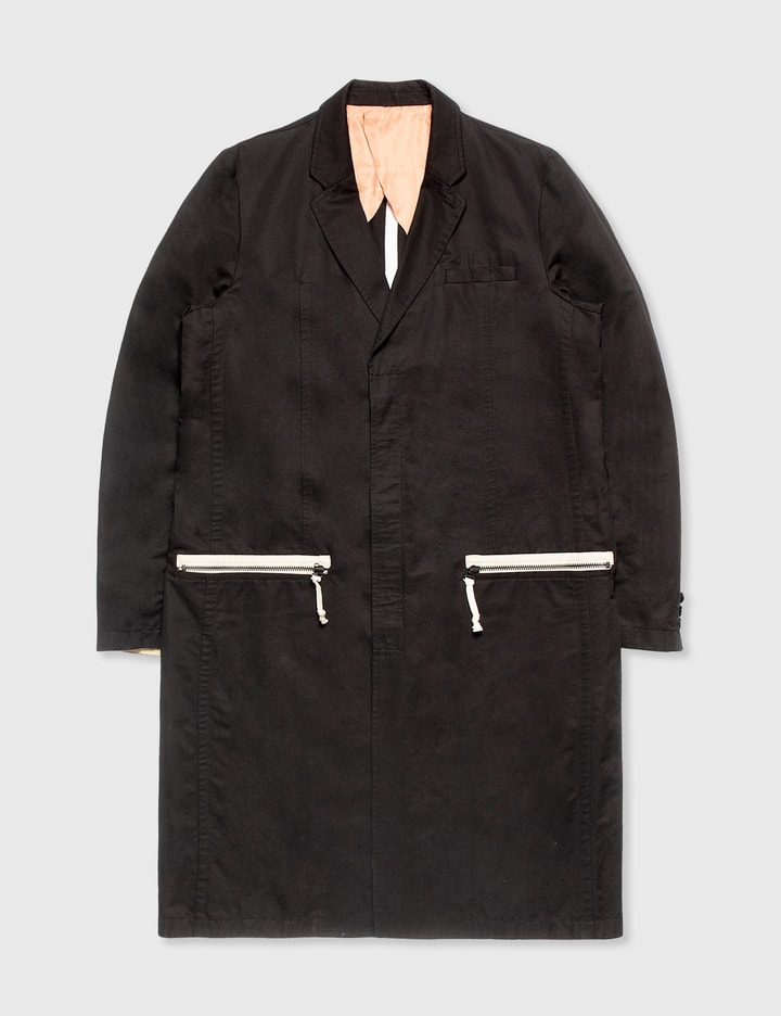 Click to view more detailed imagery on our partner's website Undercover Long Coat In Black