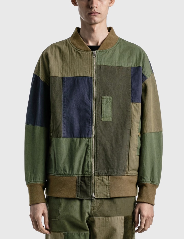 Patchwork Bomber Jacket Placeholder Image