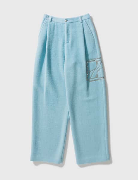 We11done Wide Fit Tuck Trousers