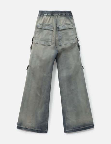 リックオウエンス・ダークシャドウ - Double Cargo Jumbo Belas Jeans