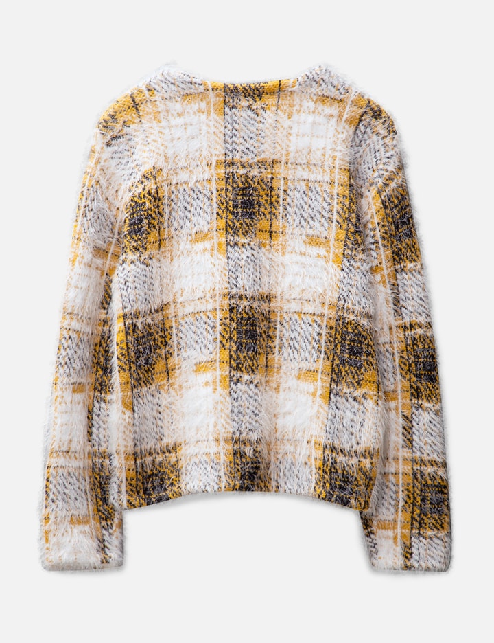 Hairy Plaid Cardigan Placeholder Image