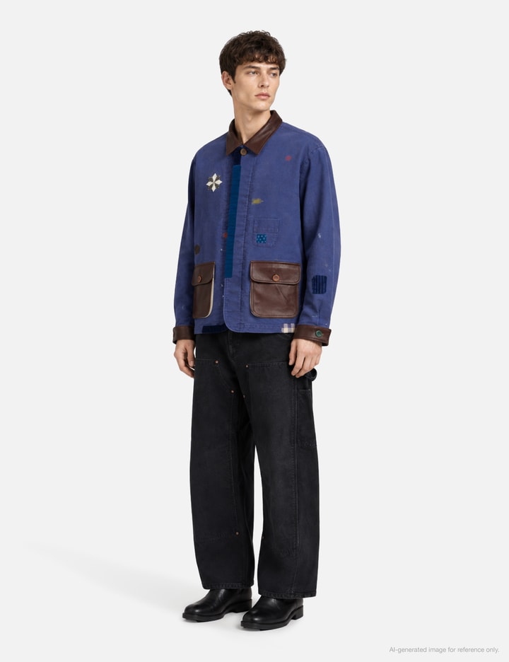 KHOKI Vintage-Finished Work Jacket