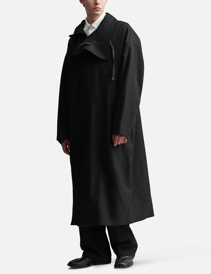 Folding Collar Long Coat Placeholder Image