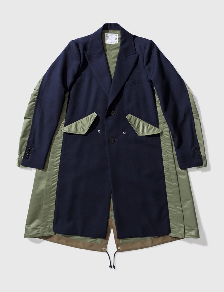 Wool Surge X Nylon Twill Coat Placeholder Image