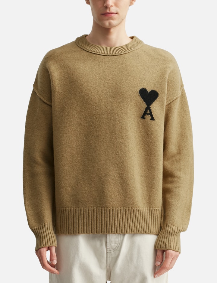 Wool Ami De Coeur Crewneck Sweater Placeholder Image