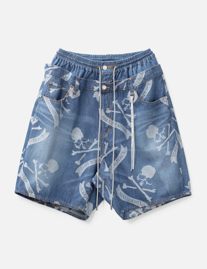 Mastermind World ALOHA EASY DENIM SHORTS
