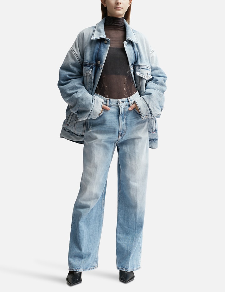 Oversized Fit Denim Jacket Placeholder Image