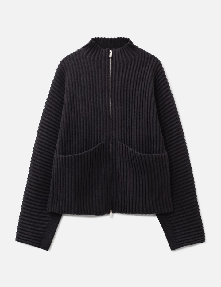 Seventh Globe Rib Knit Cardigan