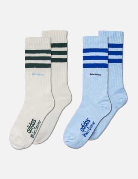 아디다스 오리지널스 Adidas Originals X Wales Bonner 3-Stripes Socks