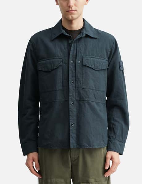 Cotton Linen Canvas_S.I.Ghost Overshirt view 10