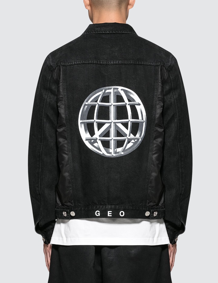 World Peace Denim Nylon Jacket Placeholder Image