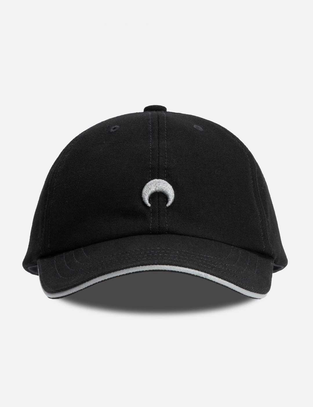 MARINE  SERRE Baseball Cap/Hat Moon Laser Denim Baseball Cap • Marine Serre main image 4