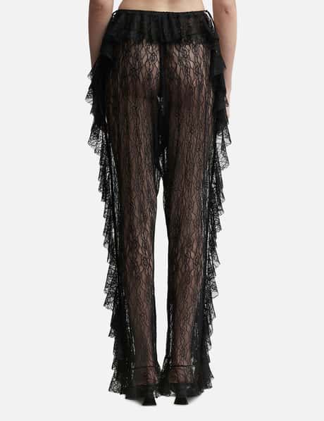 Mermaid Lace Ruffled Pants view 9