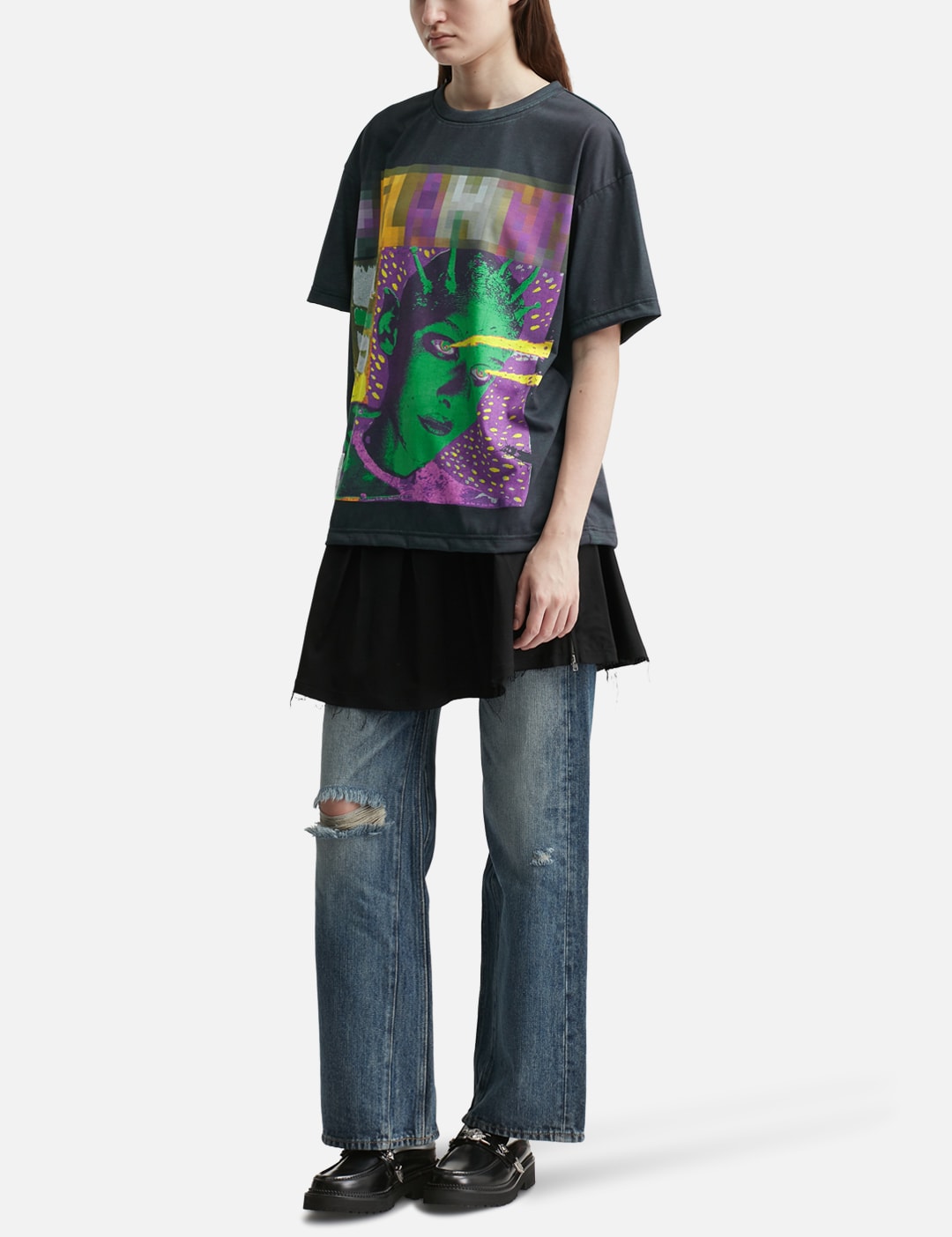 Trompe L'Oeil Mosaic T-Shirt view 12