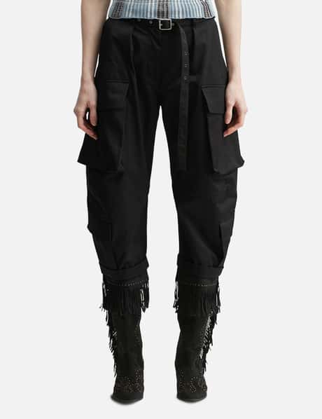 Twill Cargo Trousers view 10