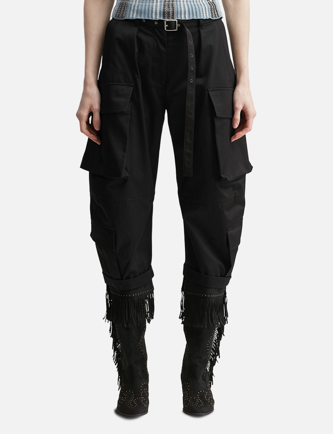 Twill Cargo Trousers view 11