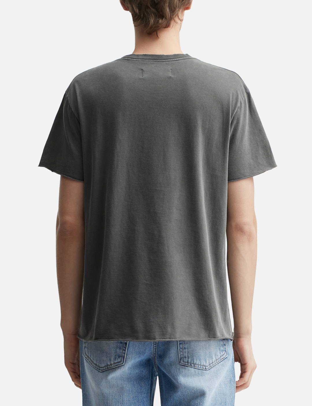 Garment Dyed Raw Edge T-Shirt view 19