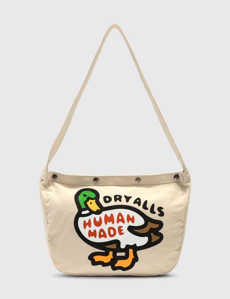 HUMAN MADE バッグ HUMAN MADE 23ss CANVAS MINI SHOULDER TOTE BAG HM25GD036