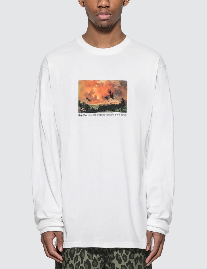 Red Sky Long Sleeve T-shirt Placeholder Image