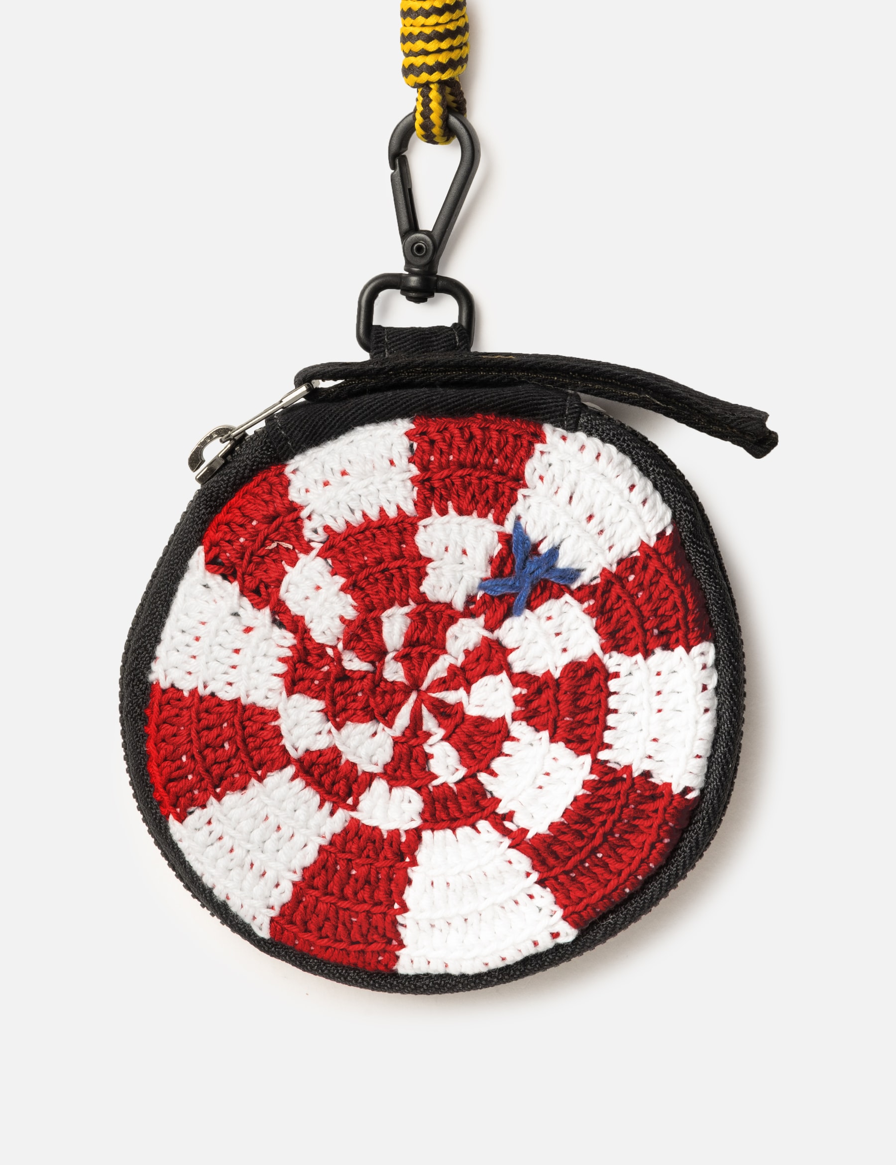 Crochet Checked Coin Bag view 15