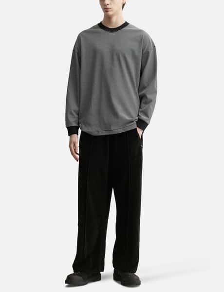 "Relax Stripe Tab" Longsleeve T-Shirt view 14