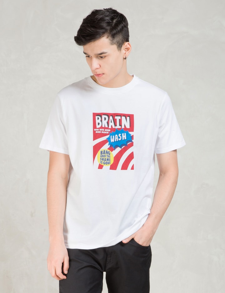 White Brain Wash T-Shirt Placeholder Image