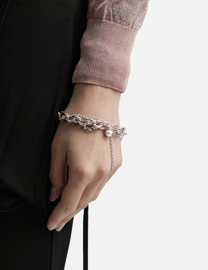 Justine Clenquet Lucy Bracelet In White