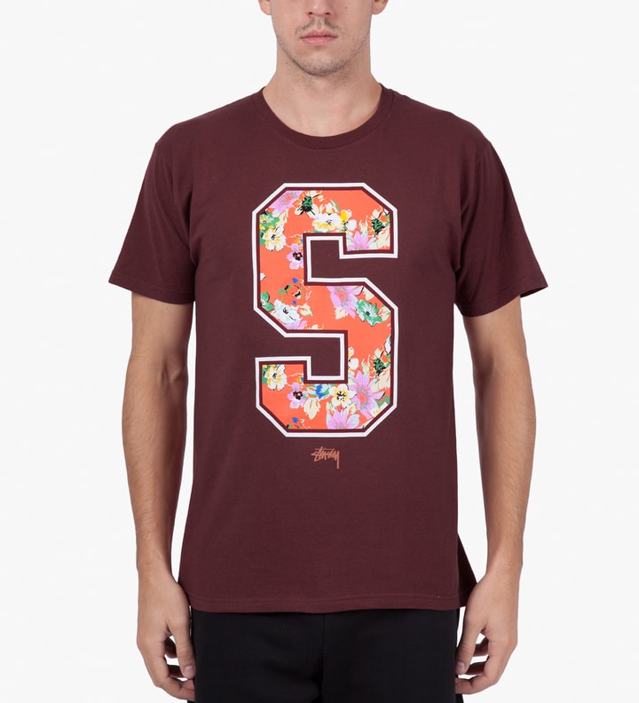 Dark Red S Flower T-Shirt Placeholder Image