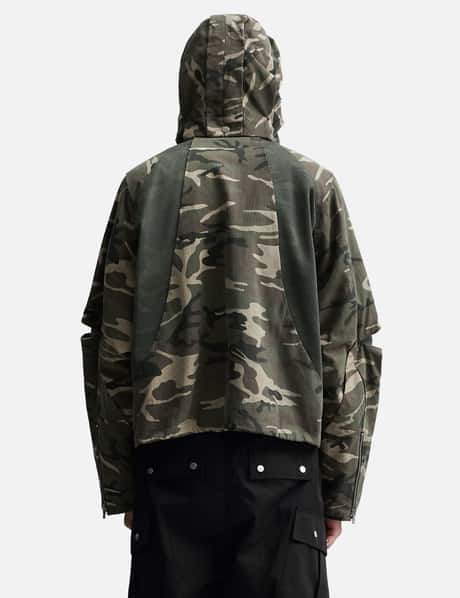 FFFPostalservice - Hooded Parachute Bomber V2 Jacket | HBX 